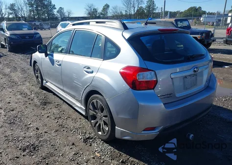 2012 Subaru Impreza 2.0I Sport Premium z USA, uszkodzony, nr VIN JF1GPAL63CH219921